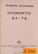 SIP-SIP 6A and 7A, Hydroptic Winding Diagrams Manual Year (1956)-6A-7A-Hydroptic-01